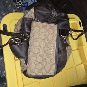 Coach purse & wallet
